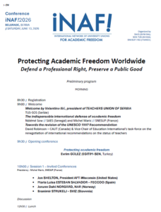 iNAF 2026 International Conference